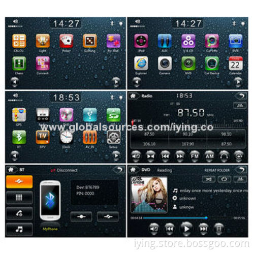 Special Car DVD Player for Honda Cider GPS Navigation, Supports 3G Dongle, DVR, 1080p Video Display
